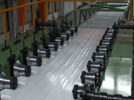 PU sandwich panel line